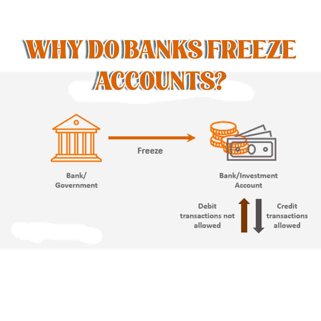 WHY DO BANKS FREEZE ACCOUNTS