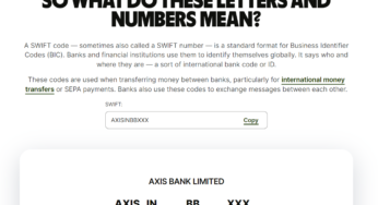 How Can I Get My Axis Bank SWIFT Code?