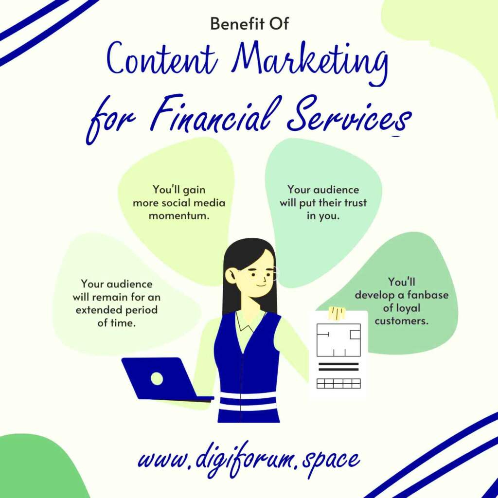 content marketing in Financial services