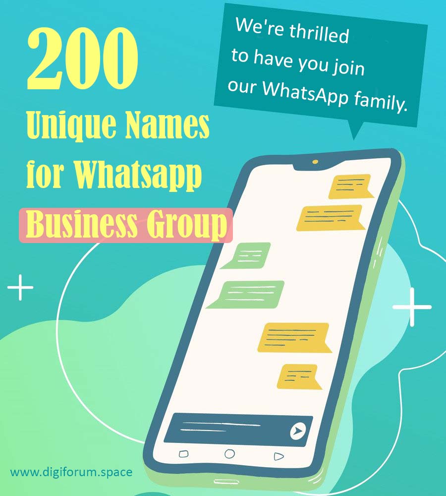 Business Group Name for Whatsapp