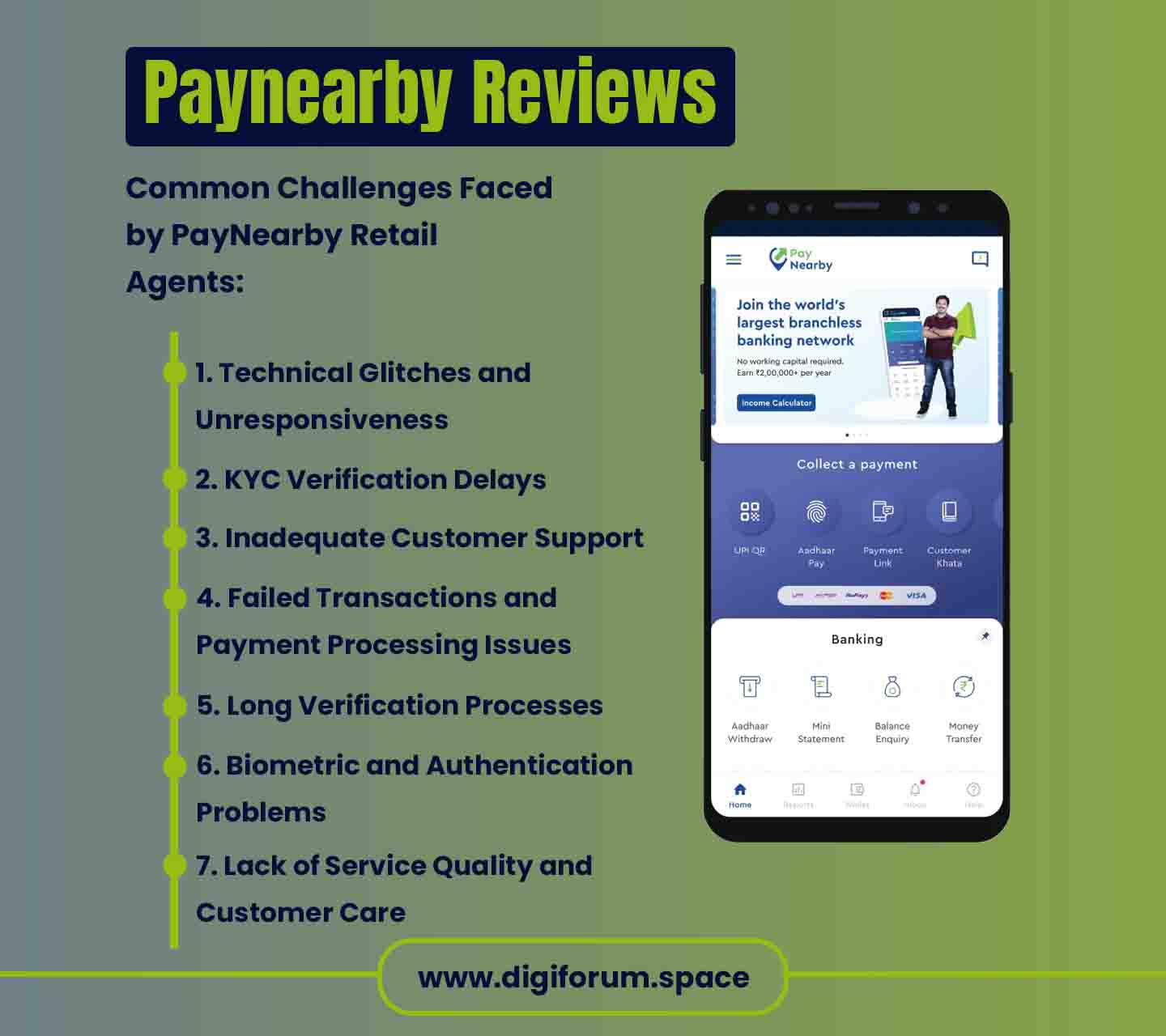 PayNearby Retail Agent Reviews: Challenges and Opportunities for Improvement