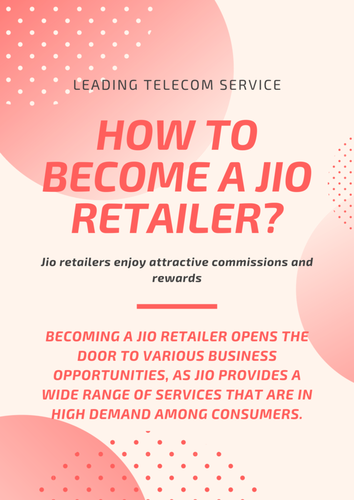 How to become jio retailer