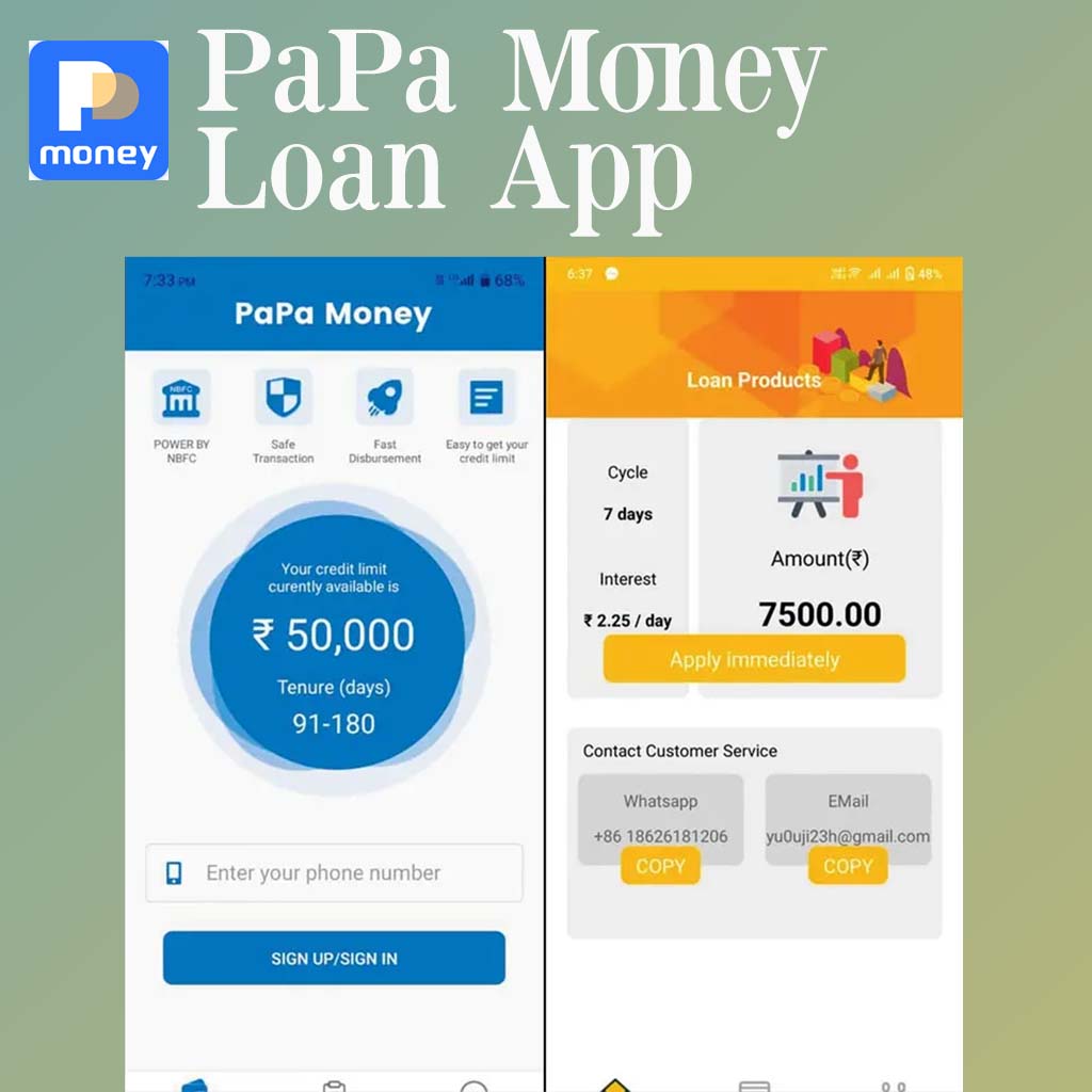 papa money loan app
