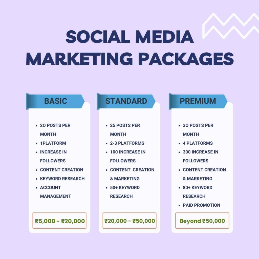 social media marketing packages india